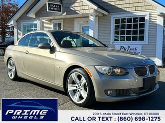 used 2008 bmw 335 2dr conv 335i