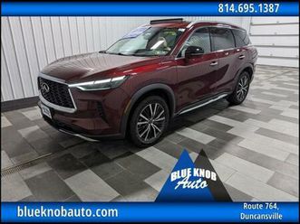 used 2022 infiniti qx60 sensory