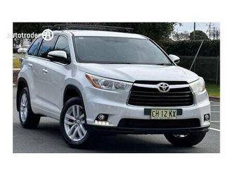 2016 toyota kluger gx f for sale $21,990