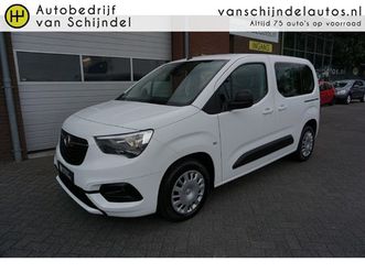 opel combo life 1.2 turbo 5 persoons 5 stoelen - navi - parkeersensoren - apple carplay - android - bluetooth - airco - cruise - dab+ 2 schuifdeuren