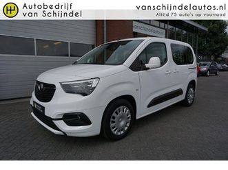 opel combo life combo life 1.2 turbo l2h1 edition 7p 5st navi - parkeersensoren apple carplay - android - bluetooth - airco - cruise - dab+ 2 schuifdeuren