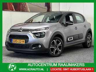 citroën c3 1.2 pure tech peel 111pk, 6 versnellingsbak navigatie cruise control bluetooth telefoon apple carplay/android rijstrooksensoren pdc zeer mooi !! brgl