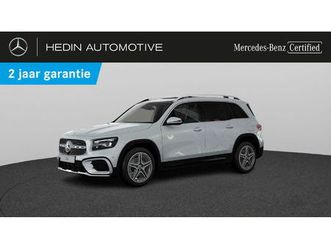mercedes glb 180 amg line | 7 zitter | panoramisch dak | rijassistentiepakket | 360° parkeerpakket | distronic | multicontour zetels | smartphone integratie | w