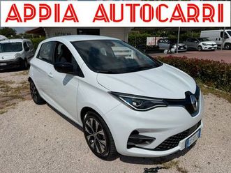 renault zoe intens r135 batterie di proprieta' / unico proprietario