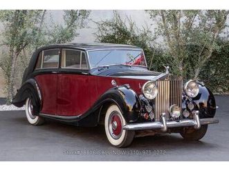 used 1949 rolls-royce silver wraith right-hand-drive
