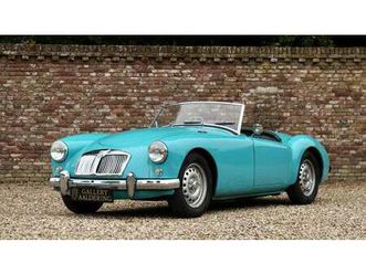 1959 mg mga bleu manuel, 4 vitesses conduite à gauche in...