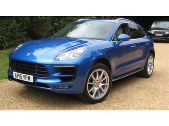 2015 porsche macan bleu automatique conduite à droite in...