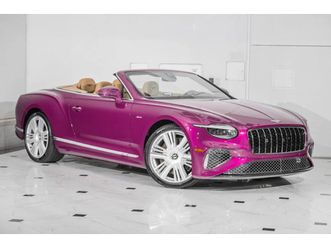 2026 bentley continental gtc