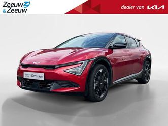 kia ev6 - plus 63 kwh enkele kleuren op voorraad bel voor info | € 5000, - inruilpremie | + €700 kor