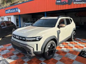 dacia duster mild hybrid 130 bv6 4x2 extreme pack techno gps ja 18