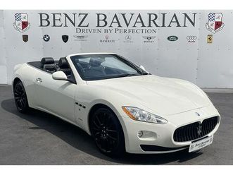 2011 maserati grancabrio 4.7