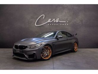 bmw m4 gts 3.0 500 cv – francaise – clubsport – carbone – baquets –