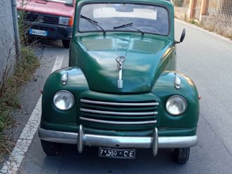 fiat topolino 1952 targa originale
