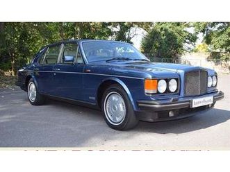 1993 bentley brooklands bleu automatique conduite à droit...