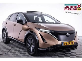 nissan ariya evolve 91 kwh | soh 99% | panoramadak | trekhaak ◊ 1e eigenaar