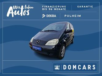 mercedes-benz vaneo compact van 1.7 cdi/7.sitzer/2xschiebetüre