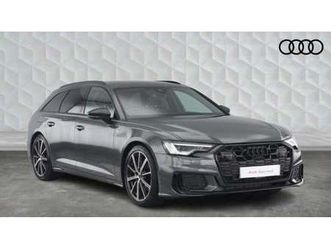 2025 audi a6 avant black edition 40 tfsi 204 ps s tronic automatic estate petrol automatic