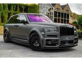 rolls-royce cullinan 6.75 v12 auto 4wd euro 6 5dr