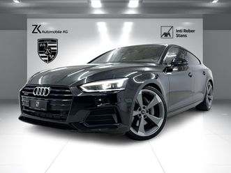 a5 sportback 50 tdi 286ps s-line midnight black quattro tiptronic | standheizung | b&o sound | head-up-display | leder |
