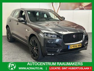 jaguar f-pace 3.0 supercharged portfolio awd 35t leder navigatie cruise control panorama schuif/kanteldak multimedia voorbereiding rijstrooksensoren dodehoeksen