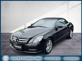 mercedes-benz e 220 cdi cabriolet