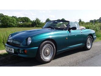 1993 mg rv8 vert manuel, 5 vitesses conduite à droite in...
