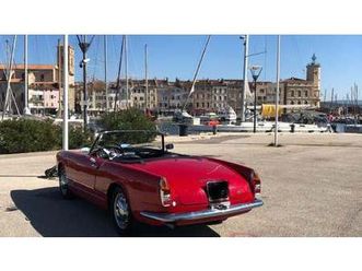 1960 alfa romeo 2000 rouge manuel, 4 vitesses conduite à...