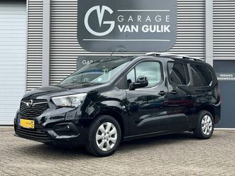 opel combo tour - 1.2 turbo l2h1 110pk 7persoons, navi, clima, cruise, carplay, stoel+stuurverw, elektrramen