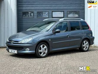 peugeot 206 sw - 1.4-16v air-line 3 nap|apk|airco