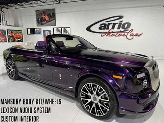 used 2008 rolls-royce phantom drophead coupe fort lauderdale fl 33319