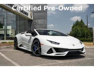 used 2020 lamborghini huracan evo base