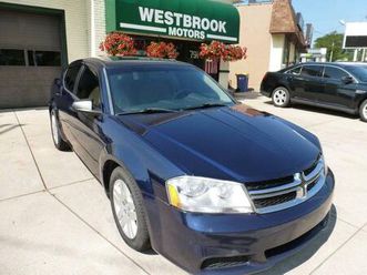 used 2014 dodge avenger se v6 4dr sedan