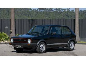1981 volkswagen golf noir manuel, 5 vitesses conduite à d...