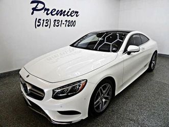 used 2015 mercedes-benz s-class s 550 4matic awd 2dr coupe
