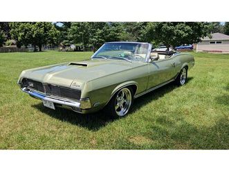 1969 mercury cougar vert automatique, 3 vitesses conduite...