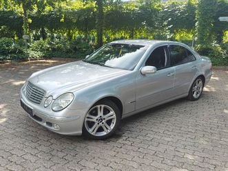 mercedes-benz e 220 automatik/ahk/tüv/service neu!