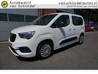 opel combo tour - 1.2 turbo l1h1 edition 5 persoons 5 stoelen- parkeersensoren - navi - apple carplay / andr