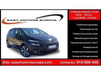 citroën c4 grand picasso bluehdi 120 eat6 feel