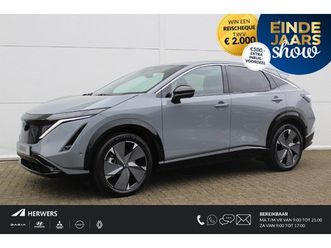 nissan ariya - evolve 91 kwh / € 7.500, - prijsverlaging + € 3.000, - korting / nieuw uit voorraad leverb