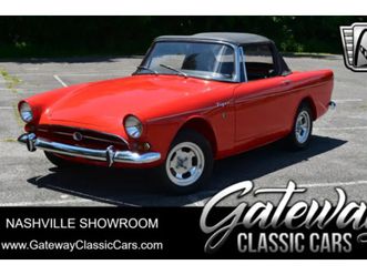 1967 sunbeam tiger convertible