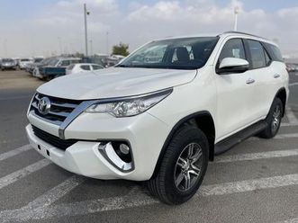 toyota fortuner toyota fortuner 2019 white colour petro engine 2.7 3x4 gcc specs fully automatic lhd gulf specs
