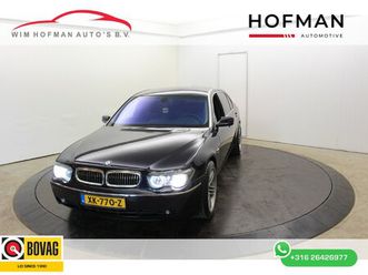 bmw 7-serie 760li vol optie's nieuwstaat + dealer onderhouden youngtimer