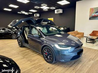 tesla model x (2) 100 kwh 1020ch tri-motor plaid