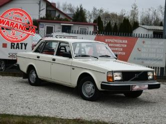 volvo 240 i dl 2.1 gaz 107km 1979r. jeden właścicel od nowości polska historia