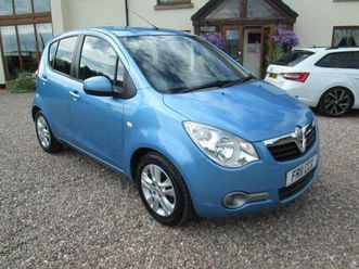 vauxhall agila 1.2 ecoflex se. 2011. 5 dr. 36,000 miles. mot 07/26. 14 services
