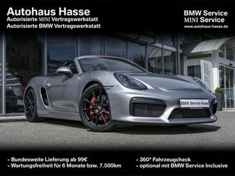 porsche boxster 981 spyder bose carbon approved chrono