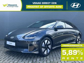 hyundai ioniq 6 - 77, 4 kwh 229pk rwd connect