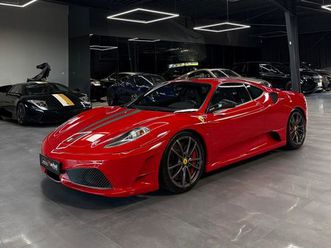 ferrari f430 scuderia f1 v8 4.3 510ch rosso corsa / volant led carbone
