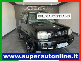 jimny 3ª serie 1.3 16v jlx + 4wd + gpl + gancio traino