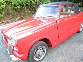 triumph herald cabriolet - 1965
